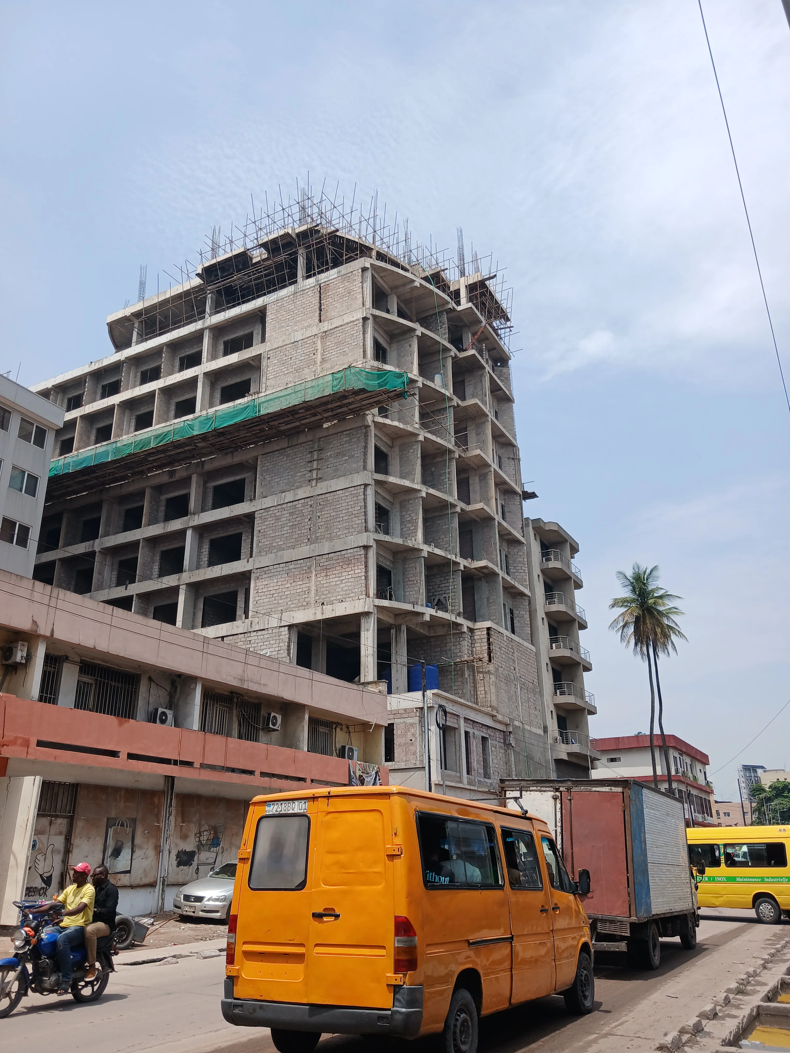 Progress report du projet de l'HOTEL SELTON 2 à KINSHASA