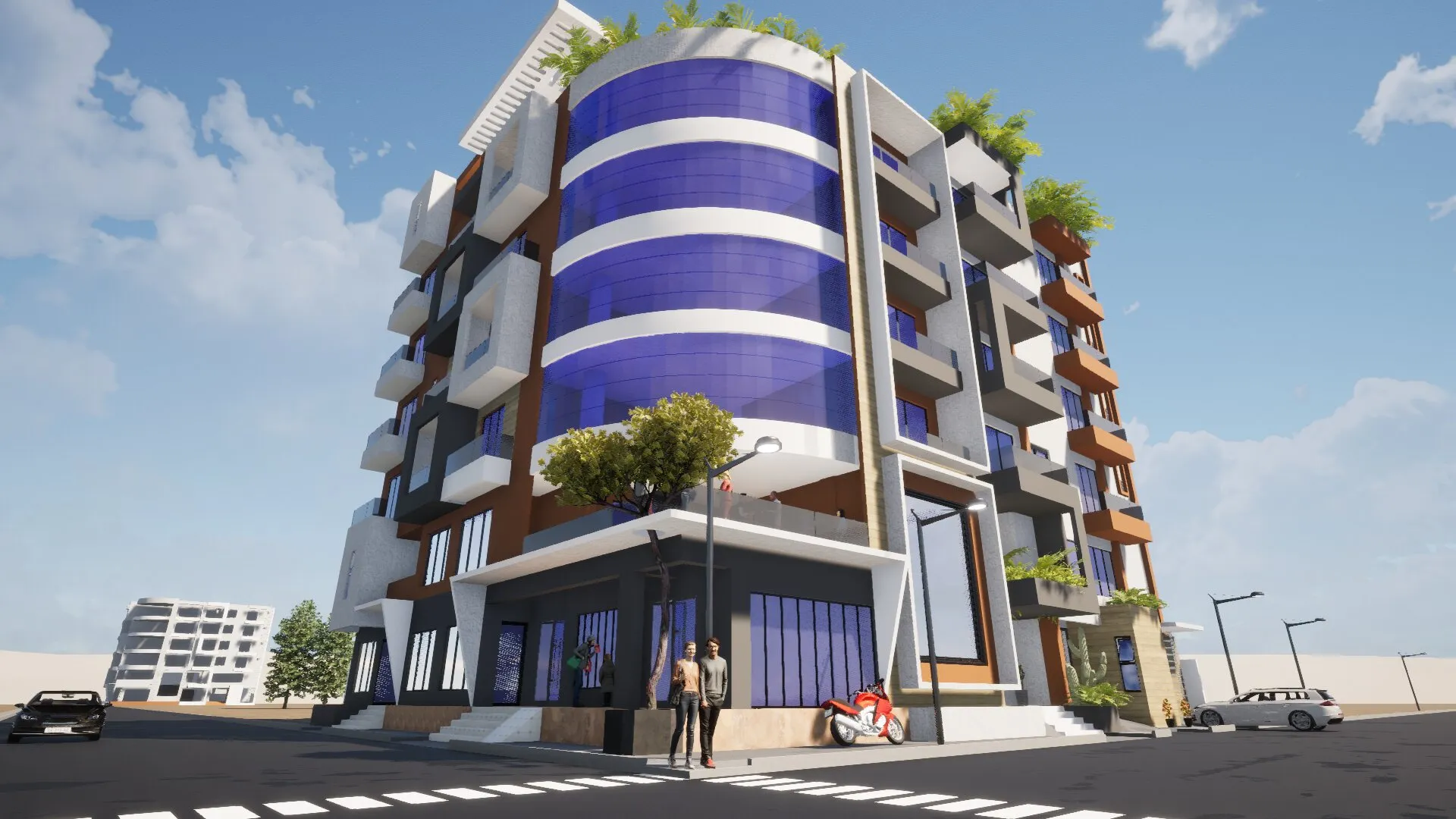 Hôtel et appartements