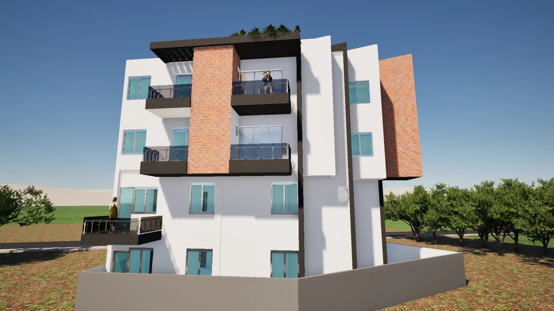 immeuble appartements R+3 à lemba salongo
