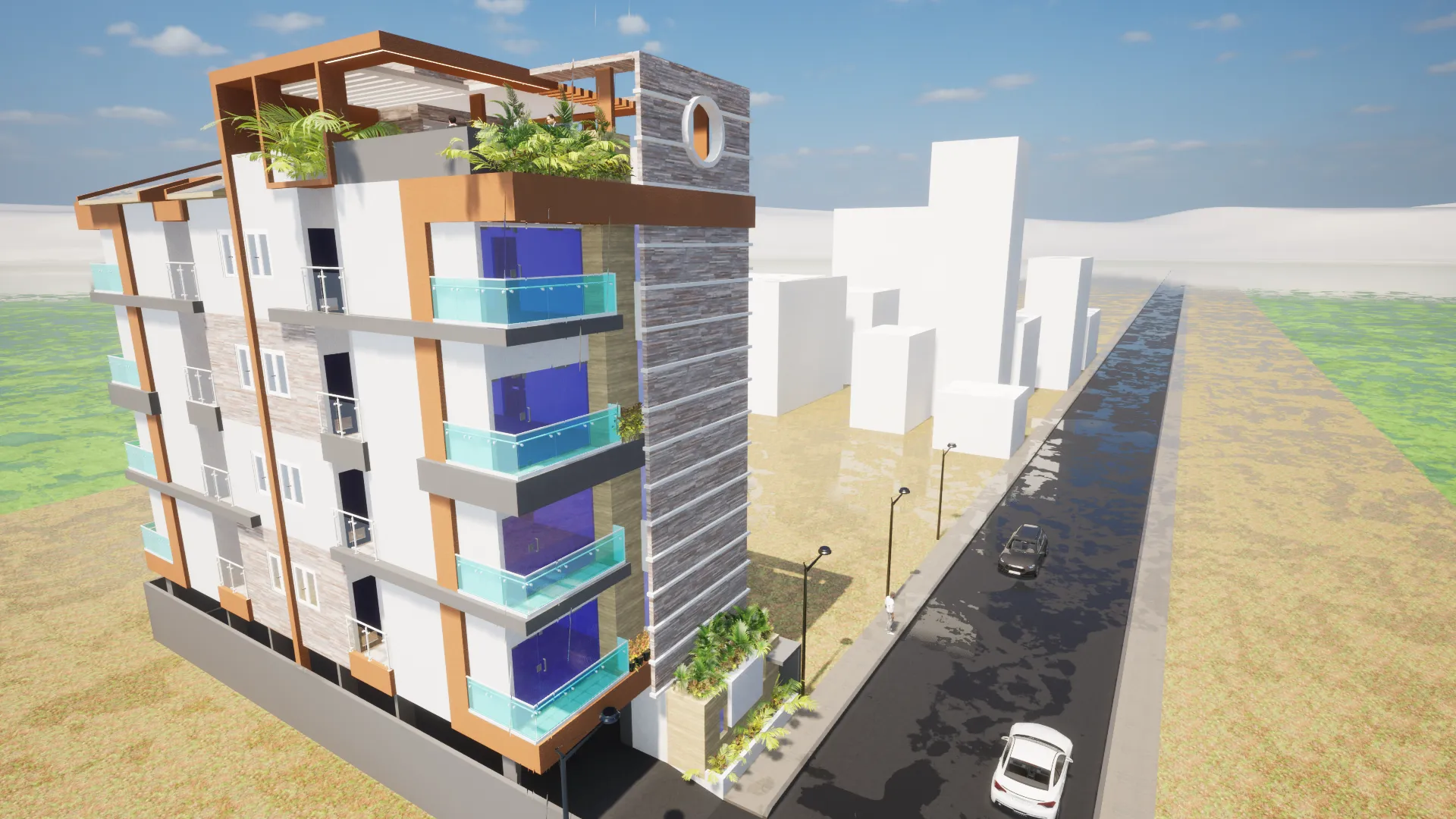 immeuble résidentiel R+4 sur 10x25m - Image 3