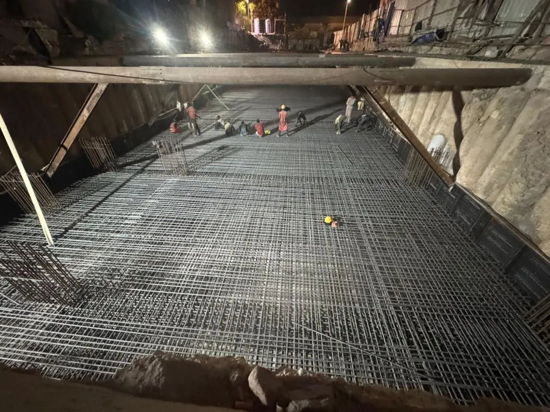travaux de l'hôtel selton 2 à Kinshasa