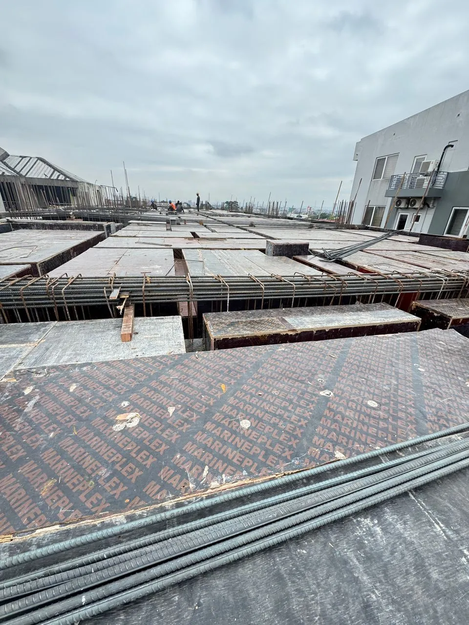 travaux de l'hôtel selton 2 à Kinshasa